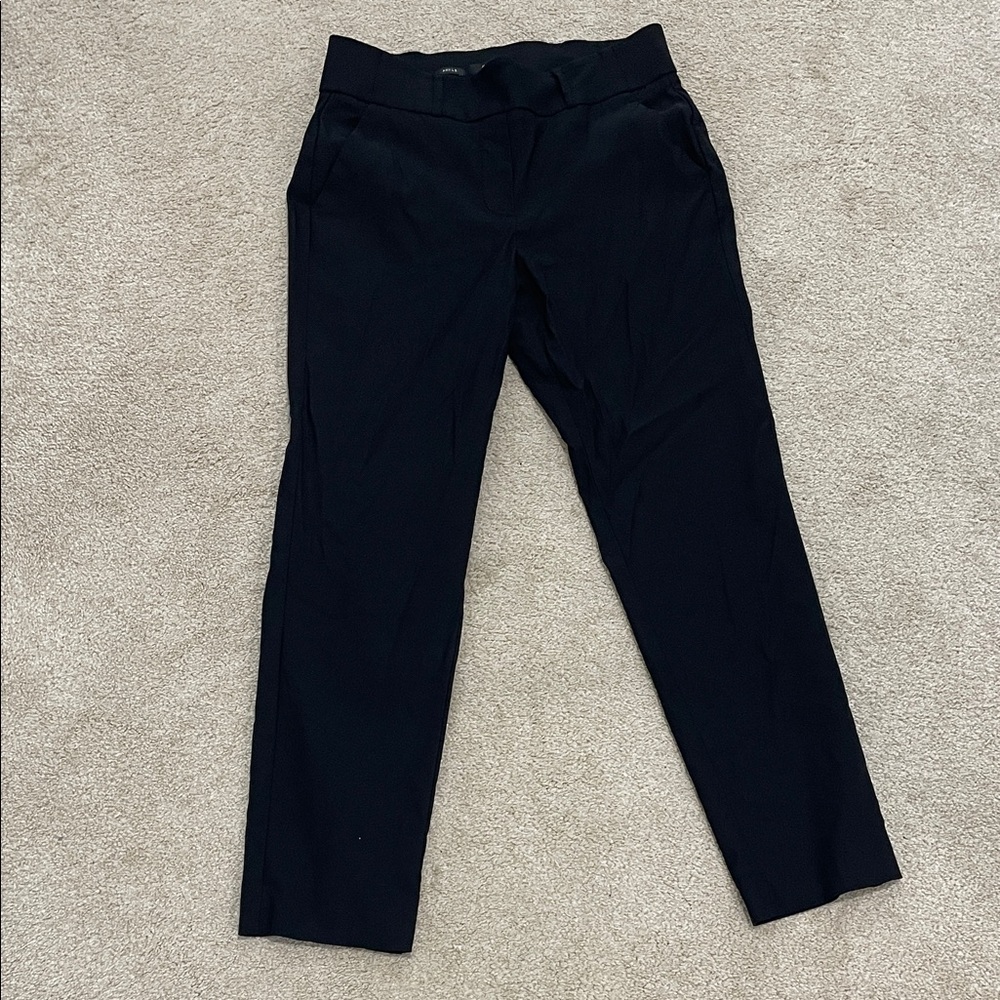 Simply Vera Vera Wang Black Ankle Pants - Stretch Waistband